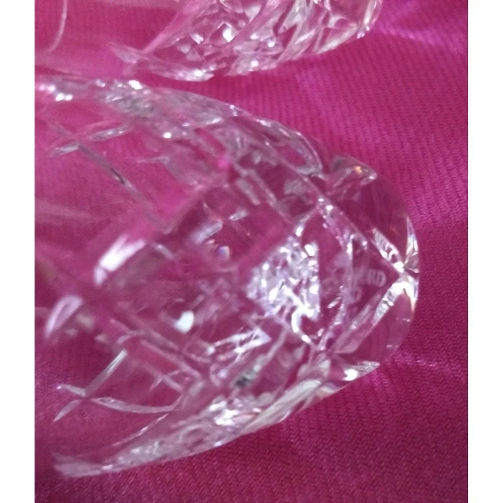 Waterford Crystal Shot‎ Glasses Vintage Signed Classic 1oz Set of 2